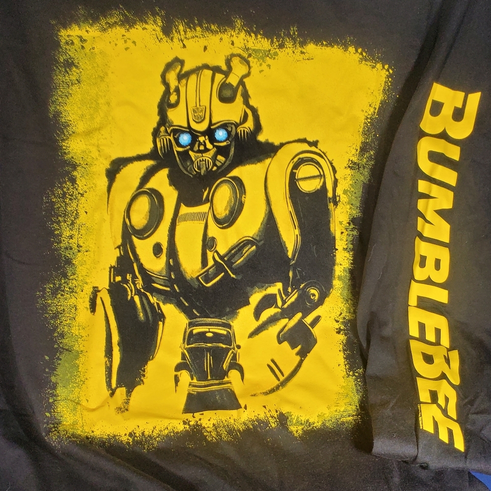 Transformer BumbleBee long sleeve new t-shirt